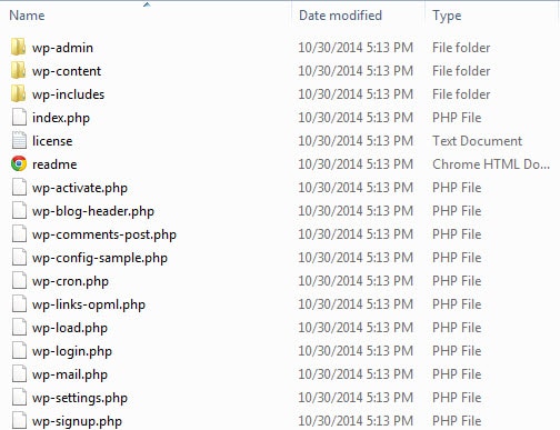 Tải mã nguồn từ website WordPress.org 1