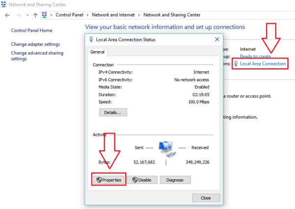 Cách đổi DNS Server trên máy tính sử dụng hệ điều hành Windows 1