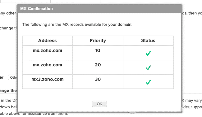 Thiết lập bản ghi MX để hoàn thành việc tạo Email tên miền riêng miễn phí với Zoho Mail