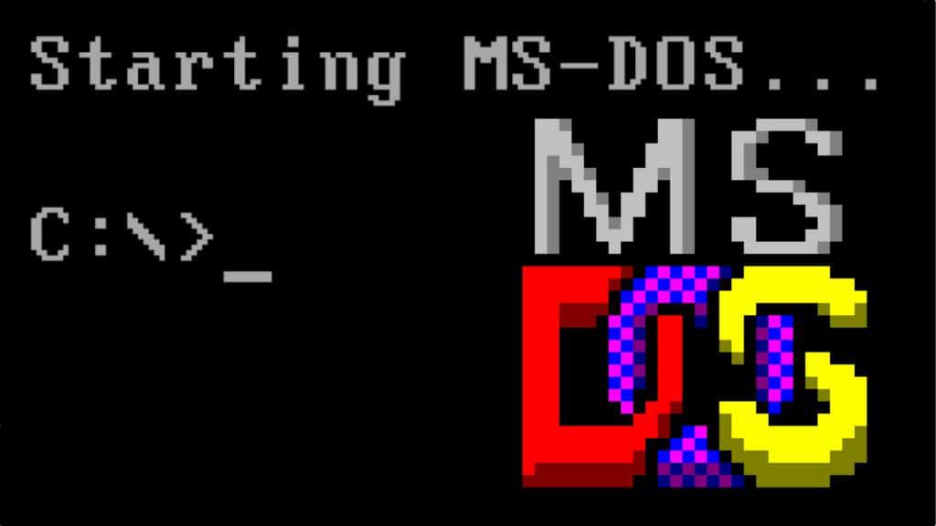 Hệ điều hành DOS - nền móng đầu tiên của Windows