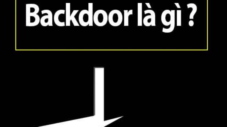 Backdoor là gì? Tại sao lại nói Backdoor nguy hiểm?