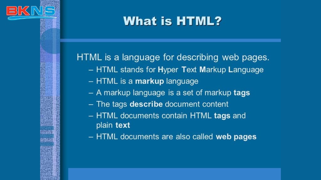 HTML là gì?