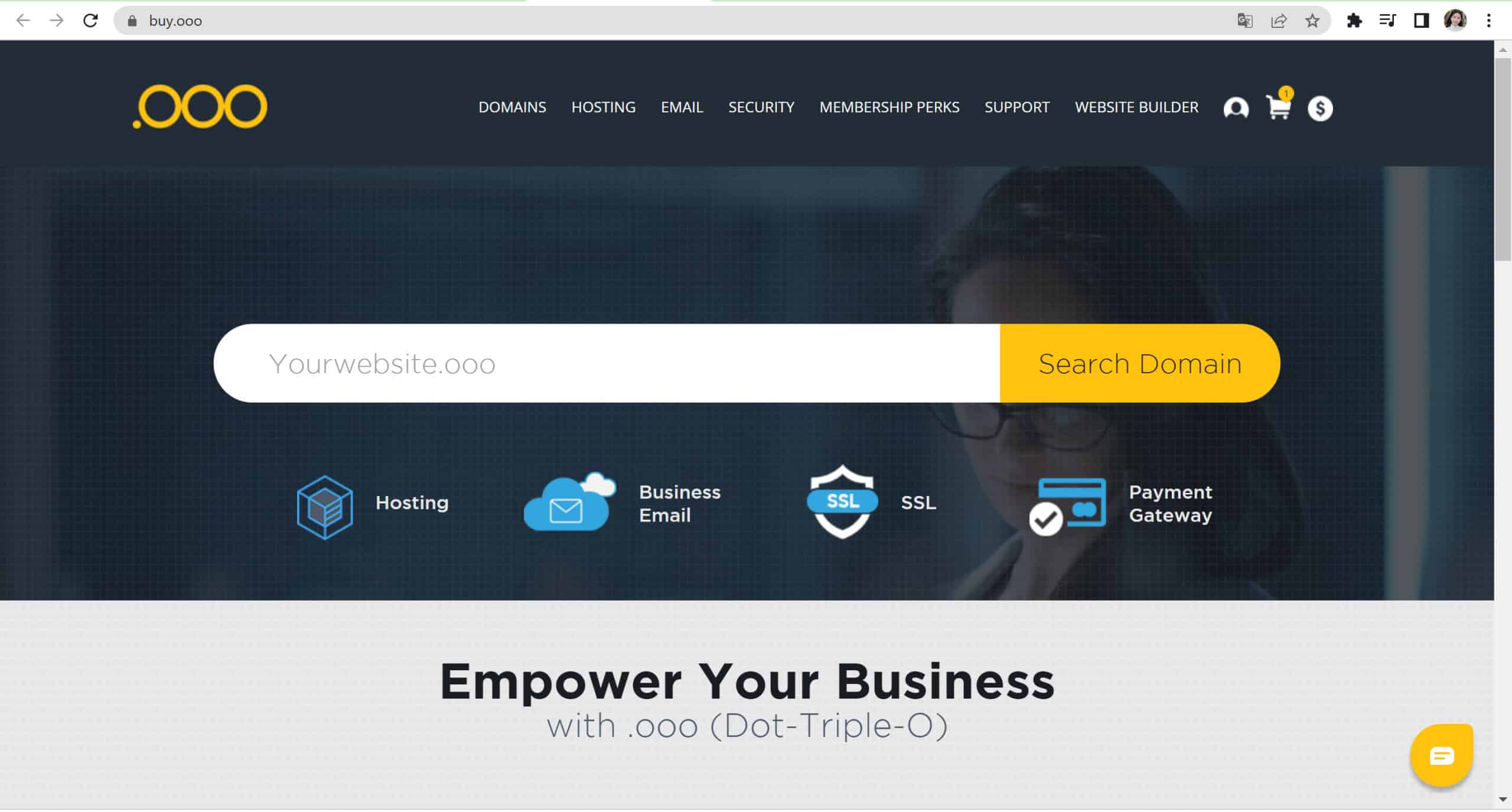 Truy cập vào trang web