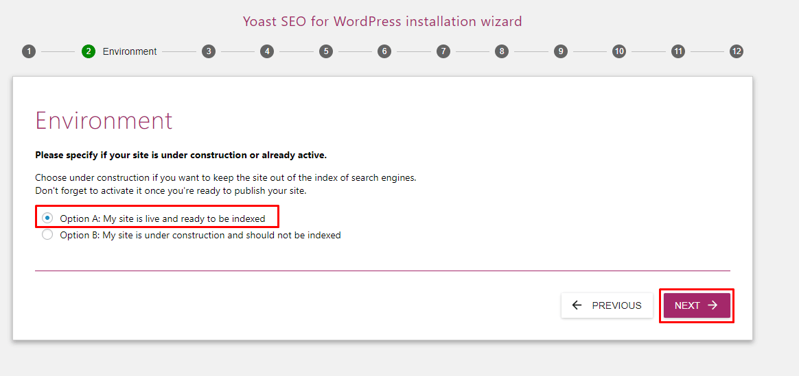 bước 2: cấu hình yoast seo