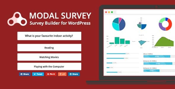 Modal Survey có tính năng đặt câu hỏi để trả lời