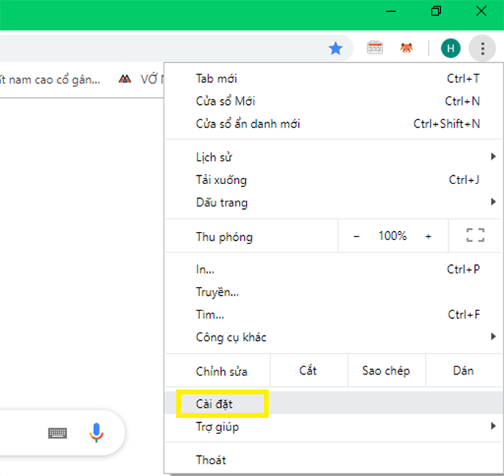 Hướng dẫn chặn pop up trên trình duyệt Chrome 1