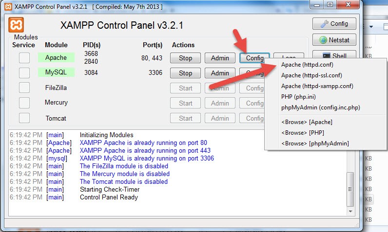 Hướng dẫn cài đặt locahost trên XAMPP