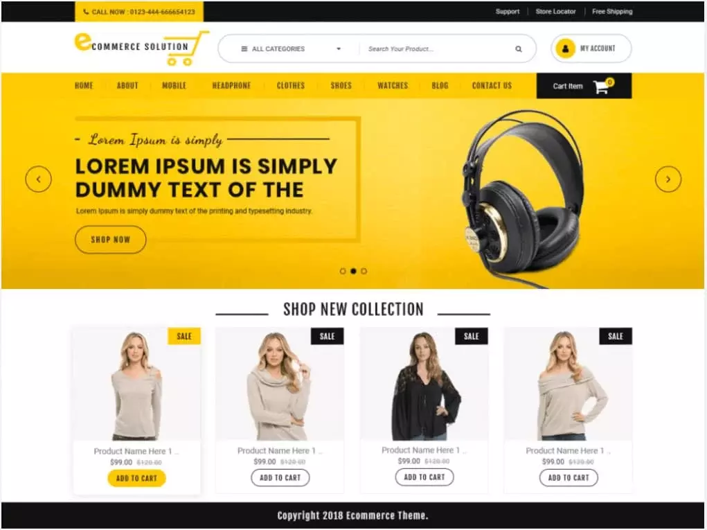 Theme Ecommerce Solution
