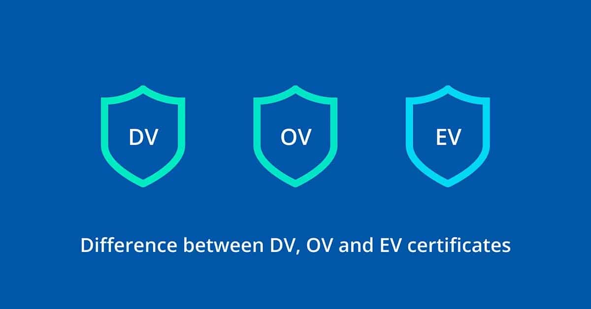 Phân loại SSL dựa trên kiểu xác thực