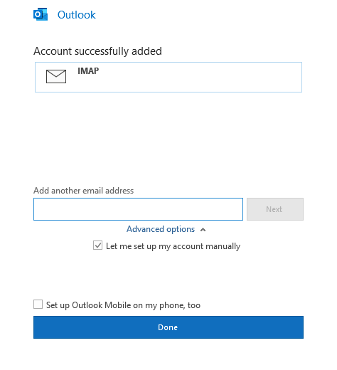 cấu hình email outlook5