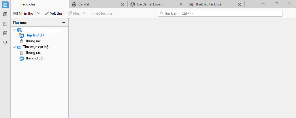 cấu hình thành công