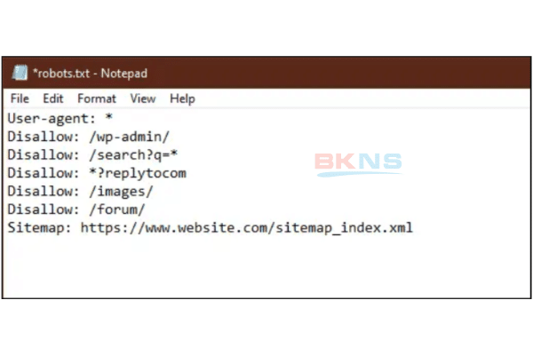 Cấu trúc file robot chuẩn seo