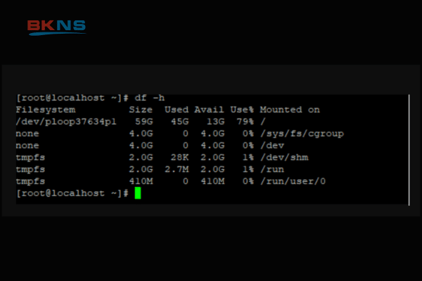 c. df –h