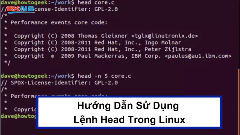 Hướng Dẫn Sử Dụng Lệnh Head Trong Linux