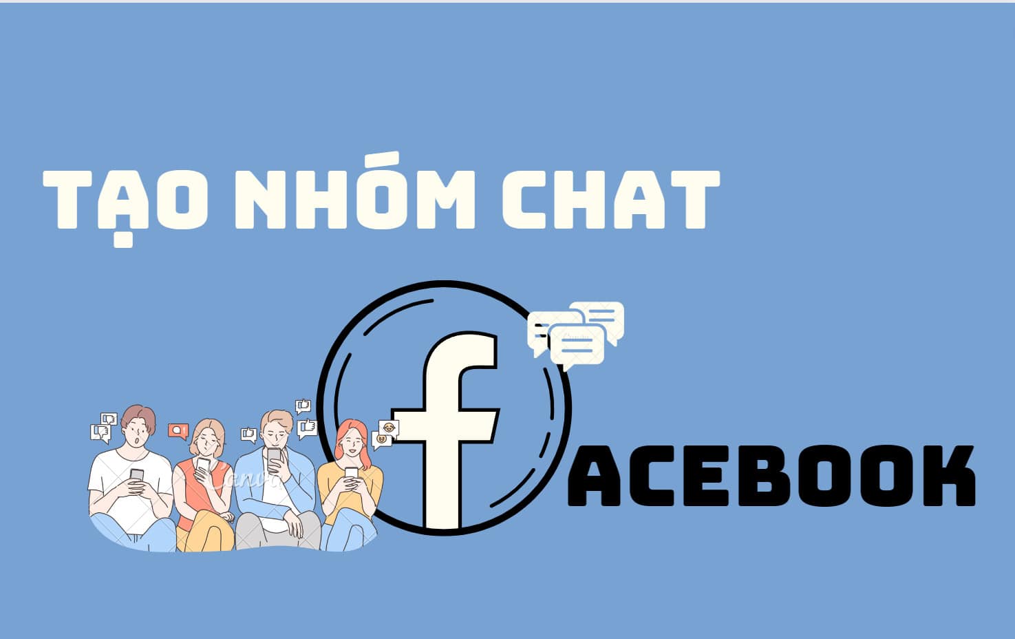 tạo nhóm chat