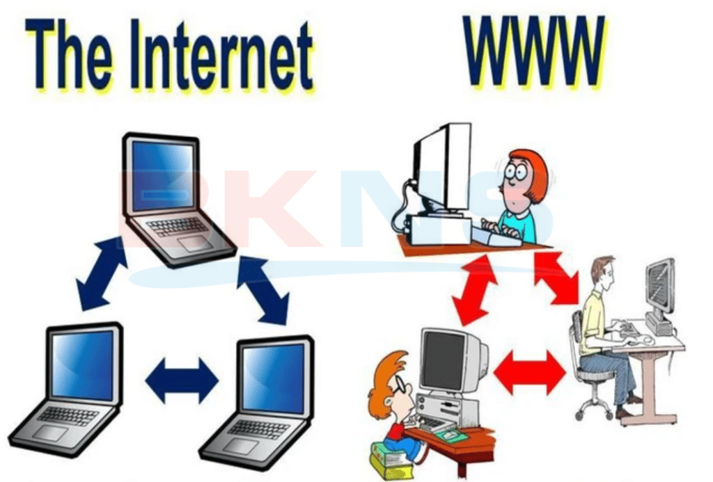 Phân biệt WWW và Internet