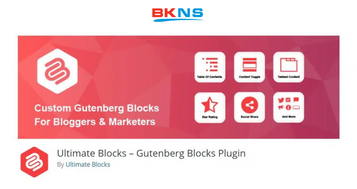 Ultimate Blocks giúp bạn tạo các khối nội dung đa dạng và chuyên nghiệp