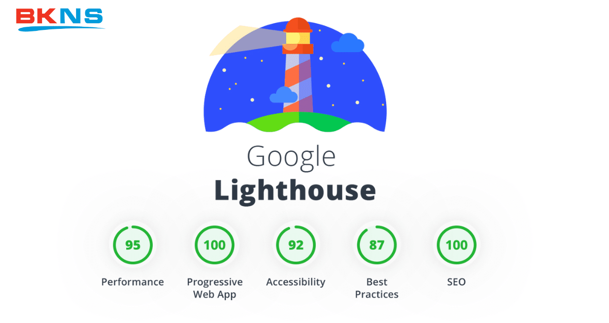 Bạn có thể cài đặt Lighthouse Extension trên Google Chrome.