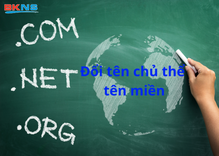 Đổi chủ thể tên miền