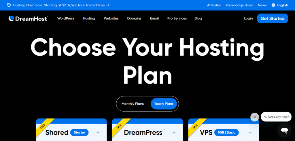 dream hosting