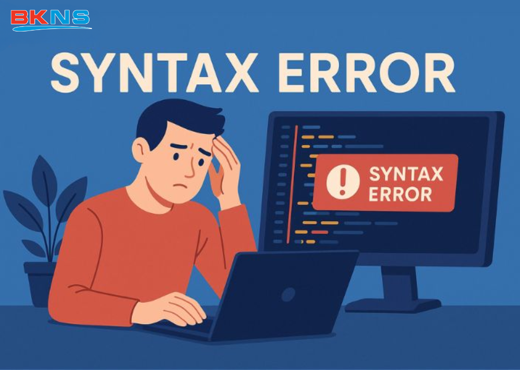Nguyên nhân thường gặp gây lỗi Syntax Error