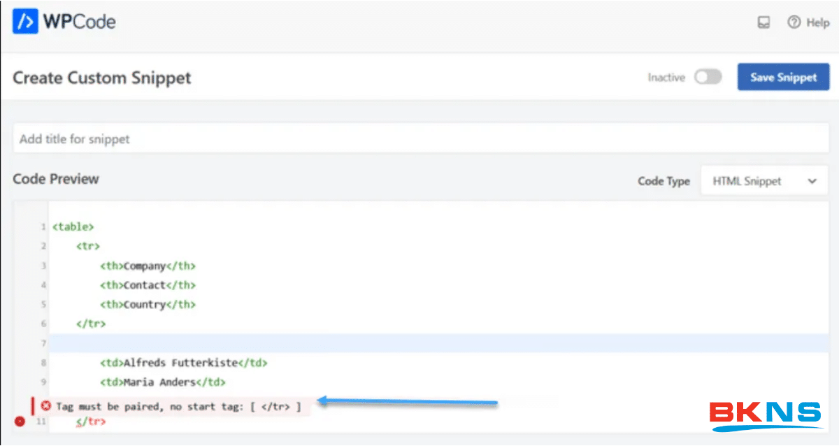 sửa lỗi syntax error 