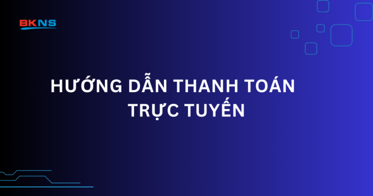 Thanh toán trực tuyến