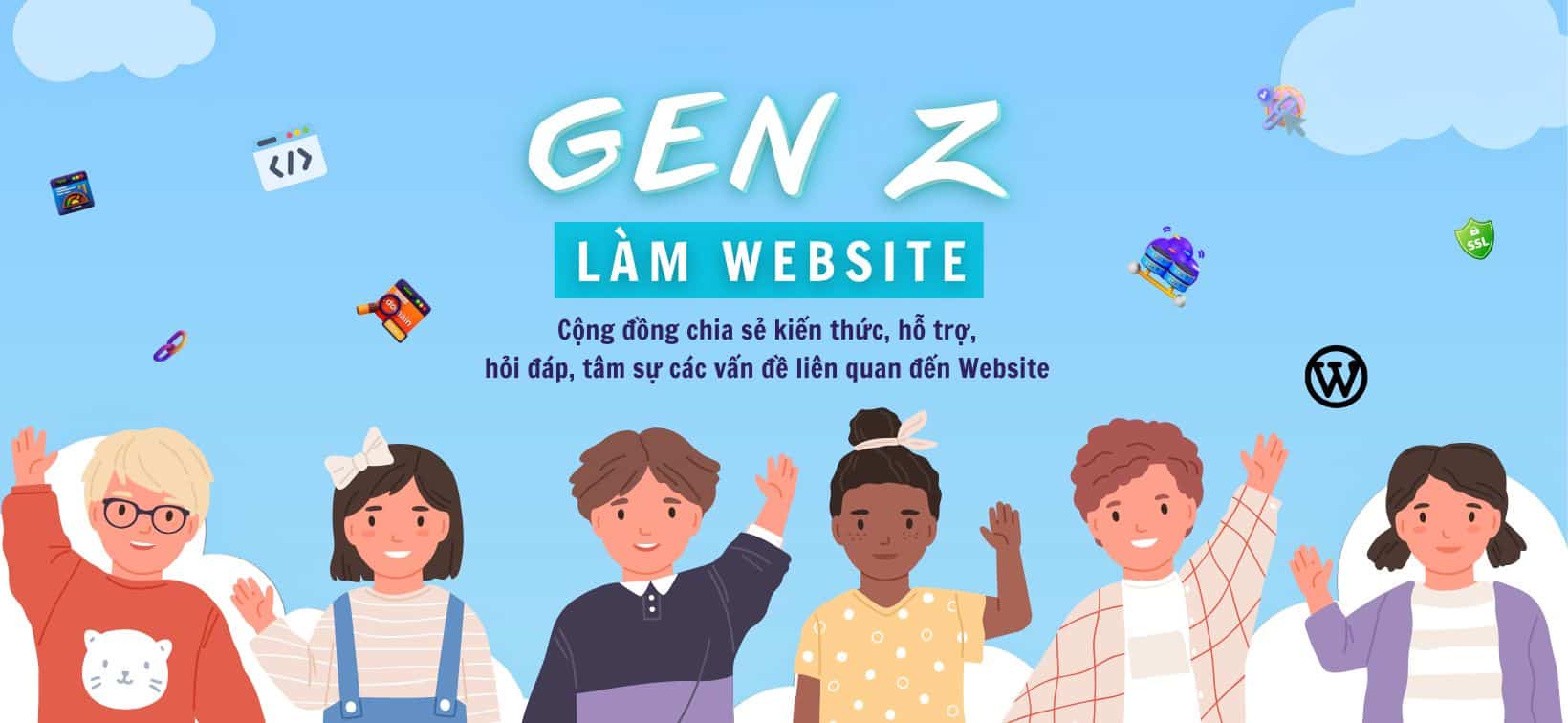 genz làm website