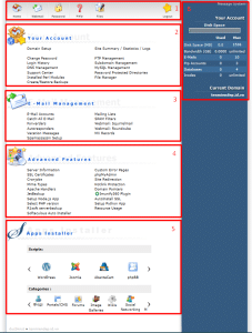 Giao diện Direct Admin