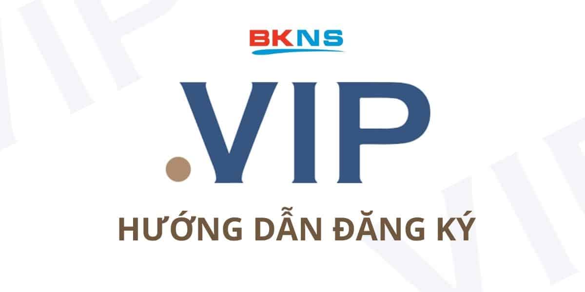 Hướng dẫn đăng ký tên miền .VIP