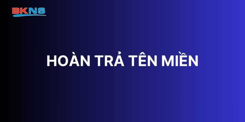 Hoàn trả tên miền