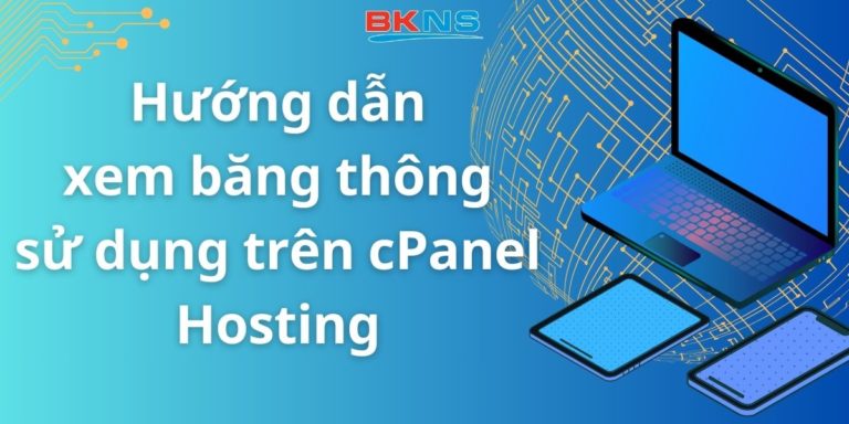 Hướng dẫn xem băng thông sử dụng trên cPanel Hosting