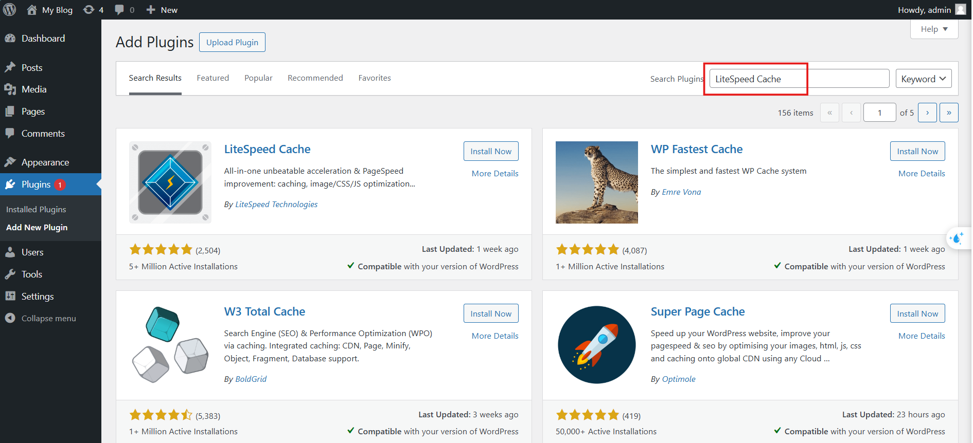 Hướng dẫn kích hoạt LsCache LiteSpeed trên website
