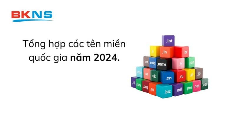 Tổng hợp các tên miền quốc gia năm 2024