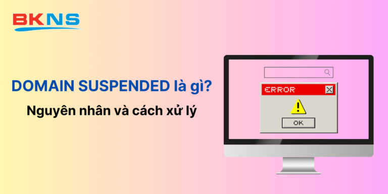 Domain Suspended là gì? Nguyên nhân và cách xử lý