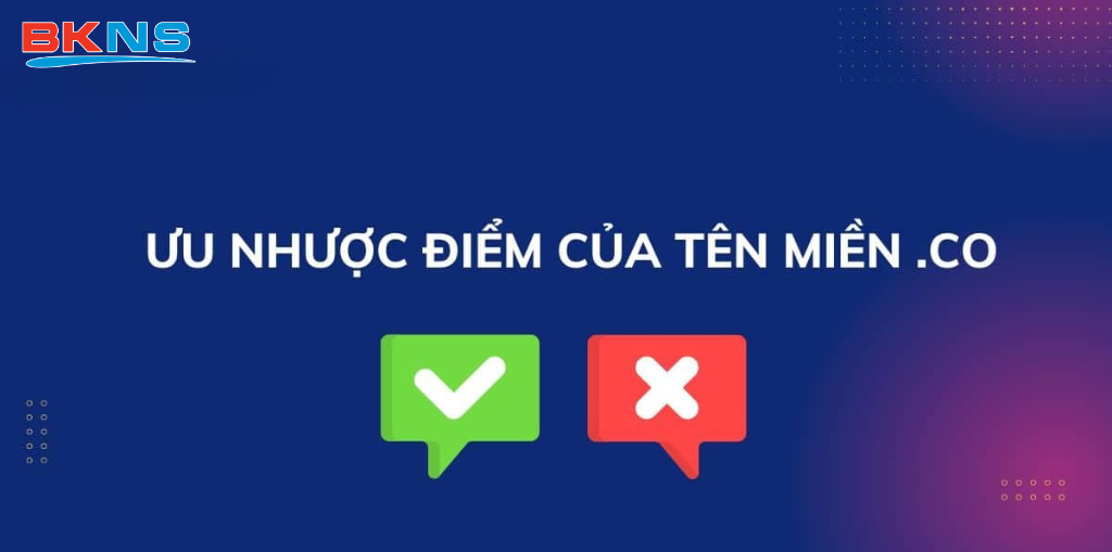 Ưu nhược điểm của tên miền .co