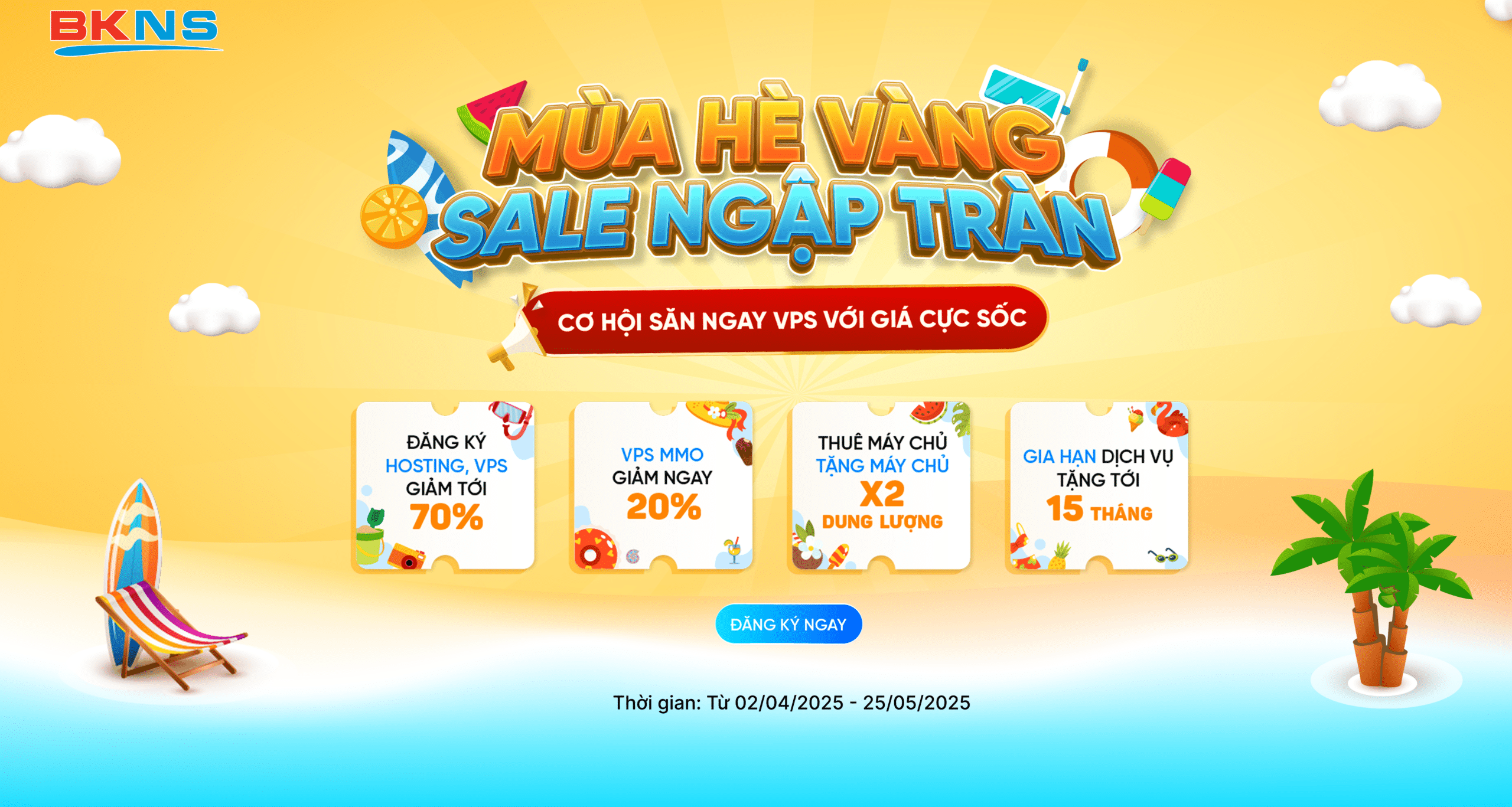 Nhà cung Cấp Hosting – Tên Miền – Cloud VPS | BKNS