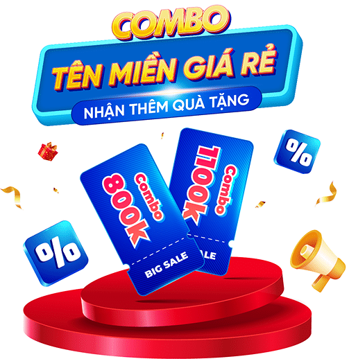 Combo tên miền giá rẻ tại BKNS