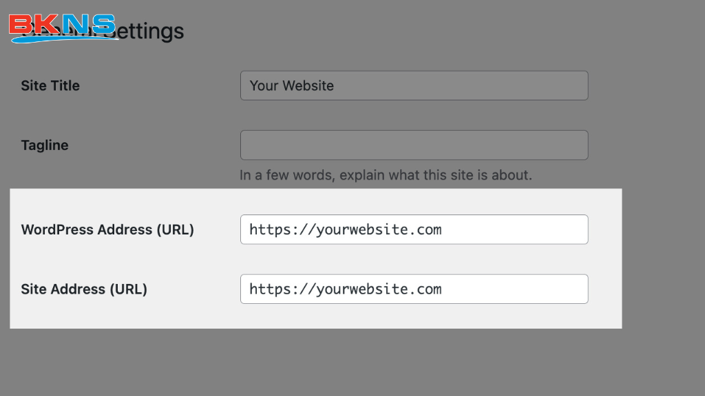 Cách thay đổi URL trong WordPress