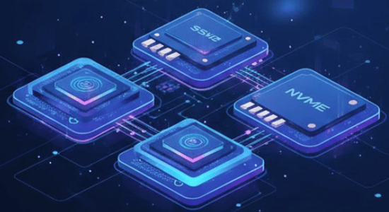 Hiệu năng cao với SSD và NVMe thế hệ mới