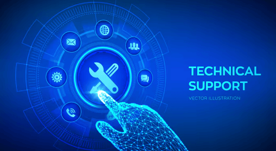 Hỗ trợ kỹ thuật 24/7- Phản hồi nhanh