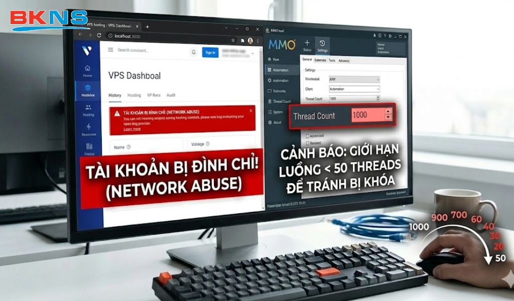 Bị nhà cung cấp VPS khóa tài khoản