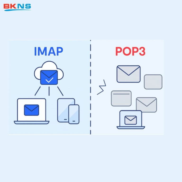 Banner Máy chủ IMAP trên iPhone