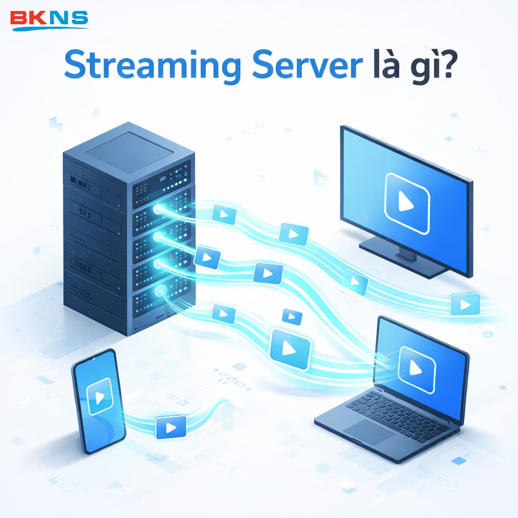 Hiểu rõ bản chất Streaming Server là gì giúp bạn nhận ra lợi ích tuyệt vời của việc phân phối luồng dữ liệu video theo thời gian thực thay vì tải nguyên