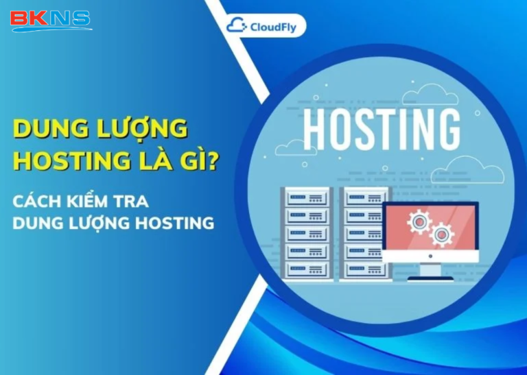 Cách kiểm tra dung lượng hosting
