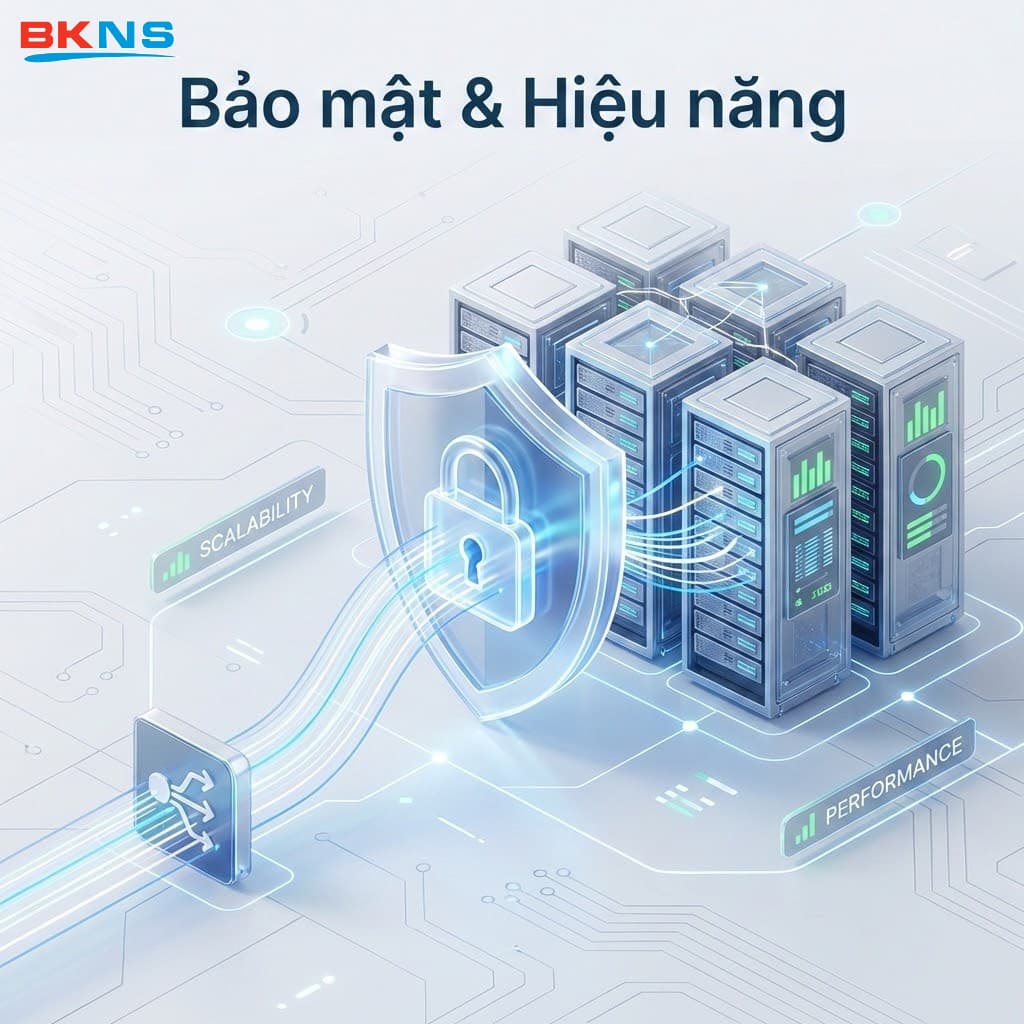 Việc triển khai Application Server giúp doanh nghiệp tăng cường lớp bảo mật cho dữ liệu và dễ dàng mở rộng hệ thống khi lượng truy cập tăng cao