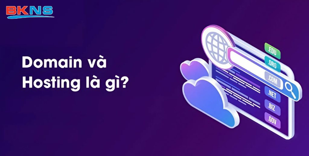 Tên miền và Hosting là hai nền tảng bắt buộc để xây dựng một website hoạt động trên Internet