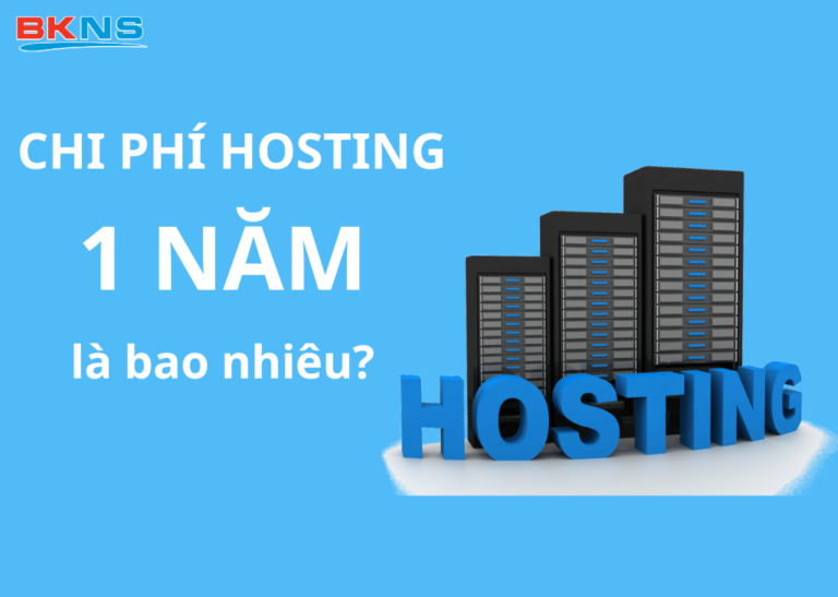 Chi phí Hosting hàng năm trung bình