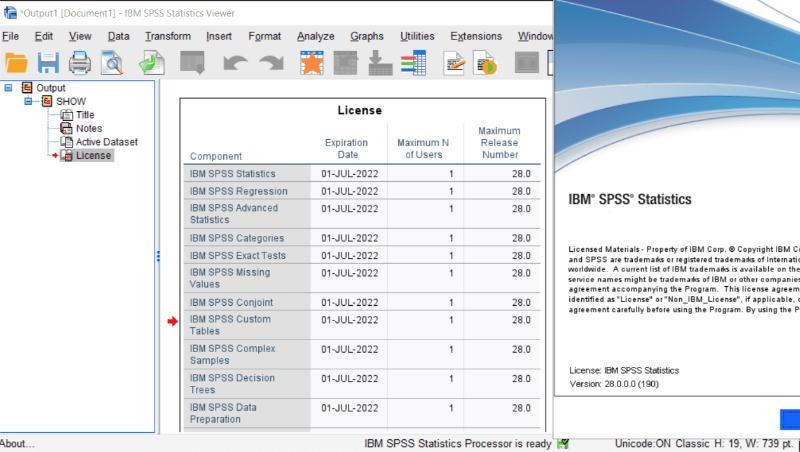 Các tính năng nổi bật của IBM SPSS Statistics 27