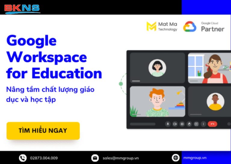 tạo email edu.vn miễn phí qua google workspace for education